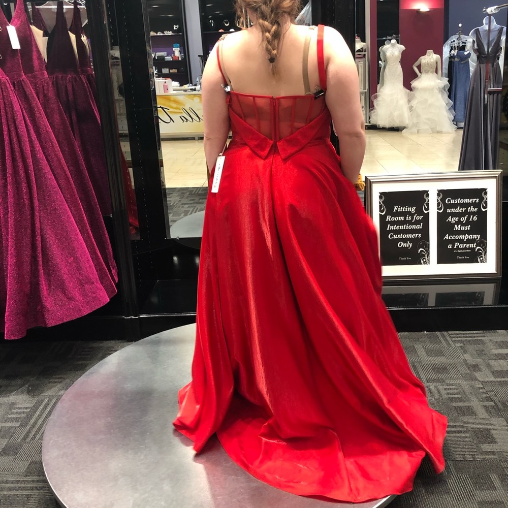 Red Prom Dress - Picture 2 of 2